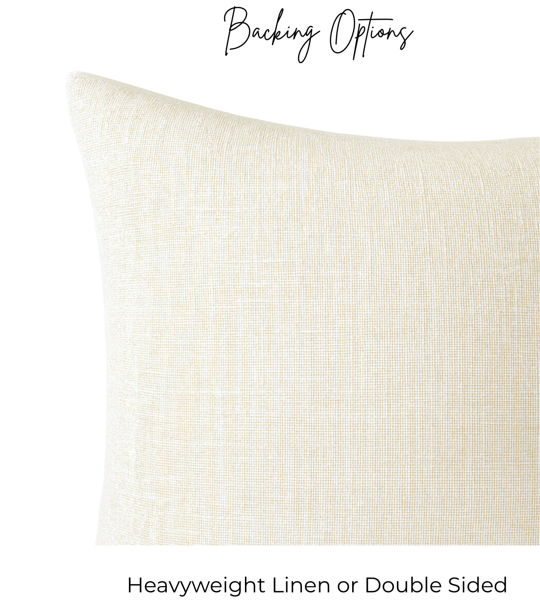 Abstract Pillow Cover in Natural