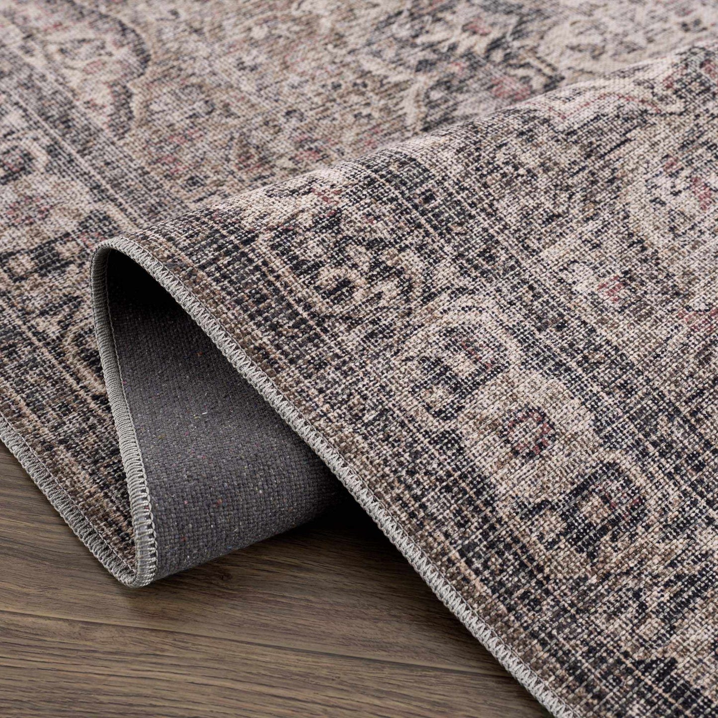 Greenpoint Dusty Blue Washable Rug