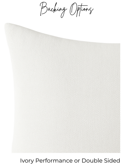 Protea Performance Pillow Cover in Spa Blue, Thibaut Pillows